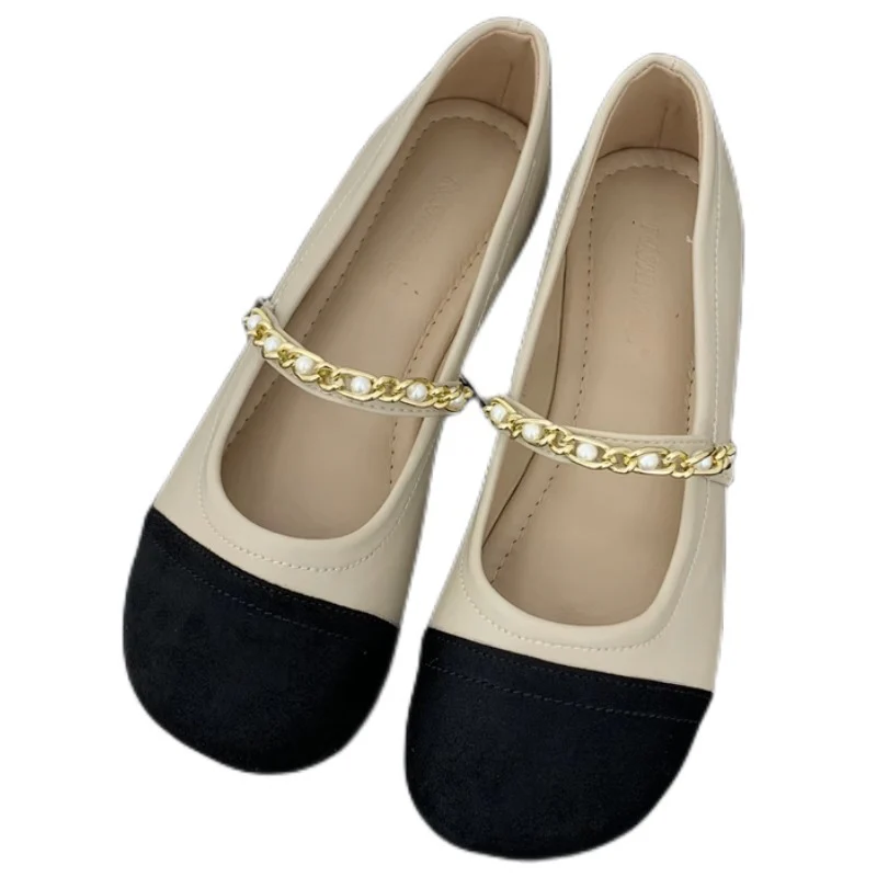 Damen Ballerinas mit elegantem Ketten-Detail Heidi Mode - Image 5