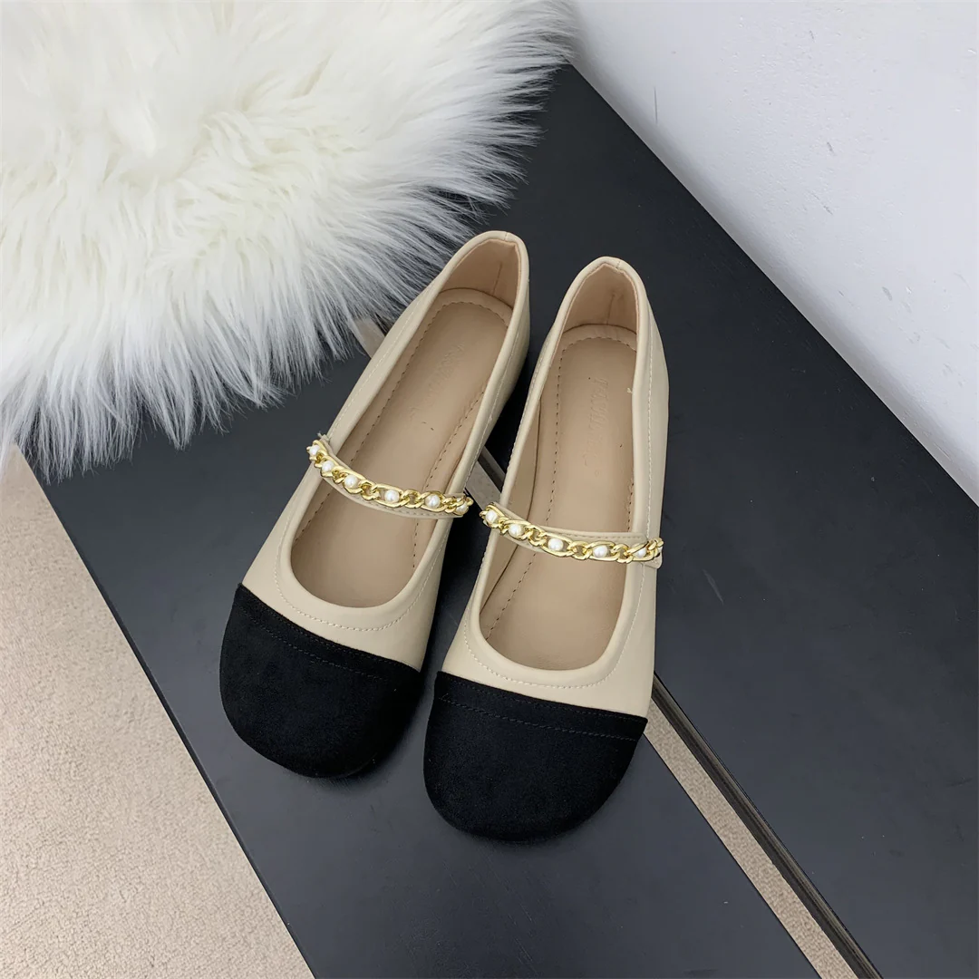 Damen Ballerinas mit elegantem Ketten-Detail Heidi Mode - Image 6