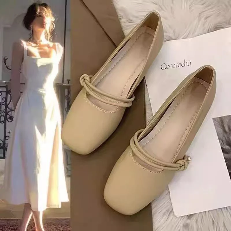Damen Ballerinas mit elegantem Knoten und komfortablem Fußbett Heidi Mode - Image 2