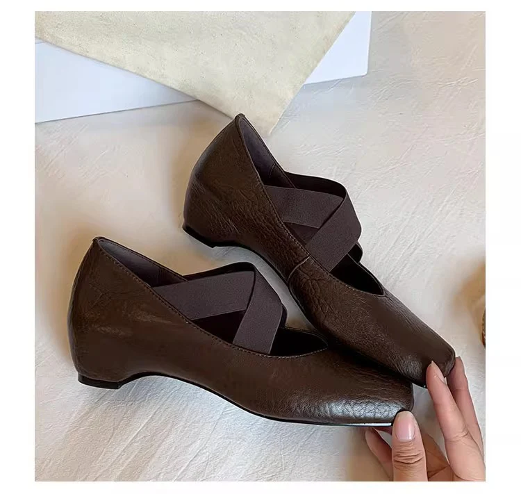 Damen Ballerinas mit elegantem Riemchen und komfortablem Fußbett Heidi Mode - Image 7