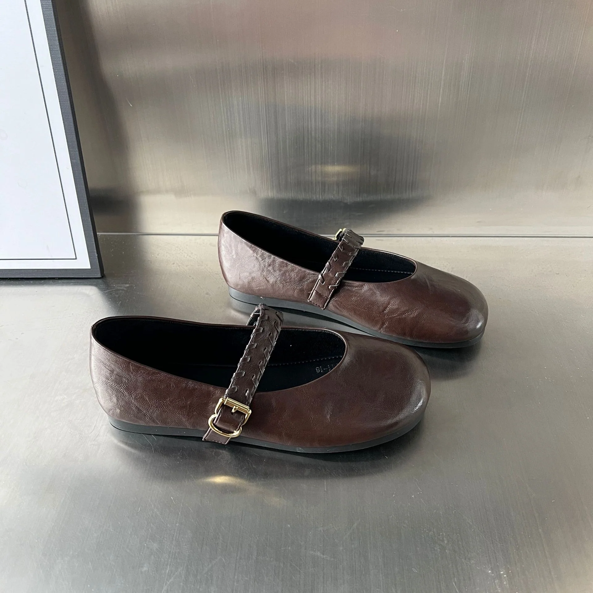 Damen Ballerinas mit elegantem Riemen und komfortabler Innensohle Heidi Mode - Image 4