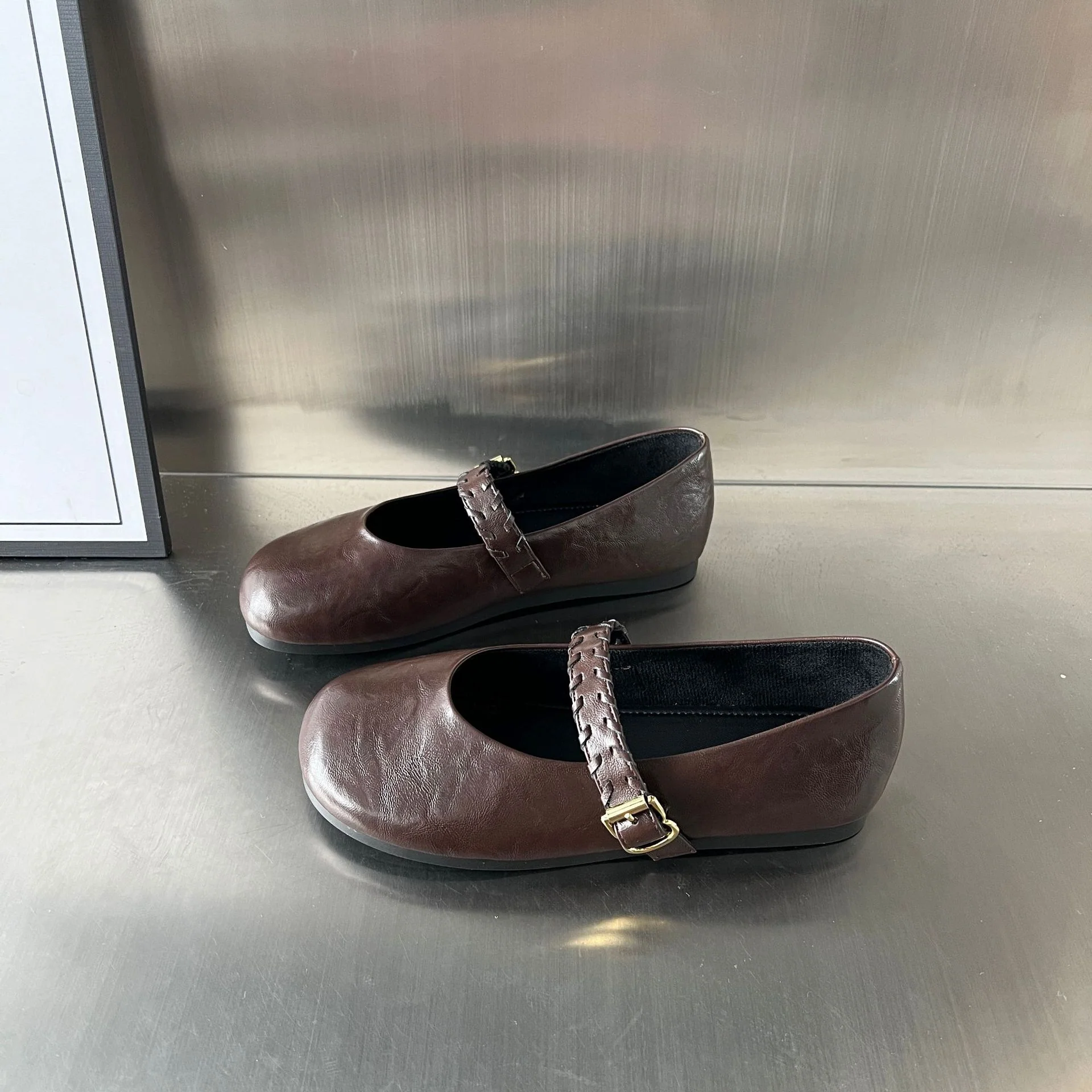 Damen Ballerinas mit elegantem Riemen und komfortabler Innensohle Heidi Mode - Image 6
