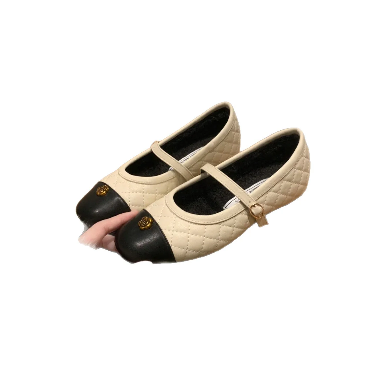Damen Ballerinas mit elegantem Riemen und modischem Kick-Design Heidi Mode - Image 5