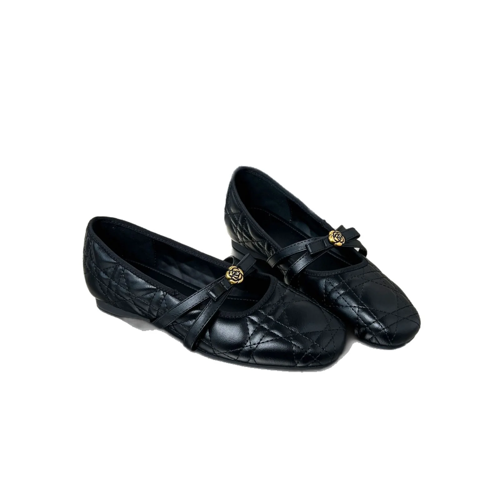 Damen Ballerinas mit elegantem Riemen und stilvollem Blumenmotiv Heidi Mode - Image 5