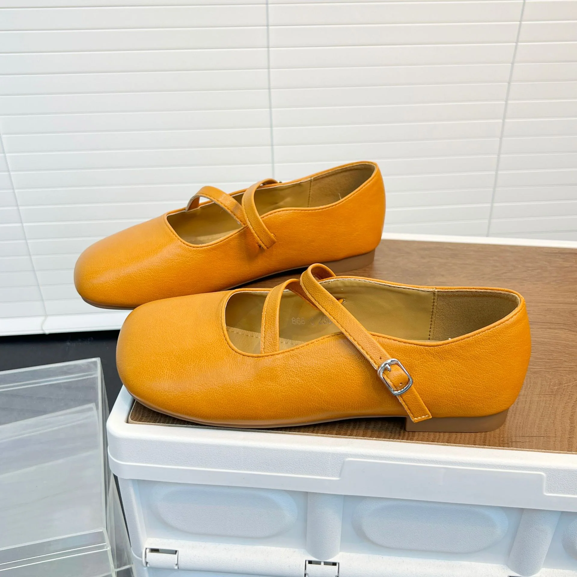 Damen Ballerinas mit elegantem Riemen und weicher Innensohle Heidi Mode - Image 6