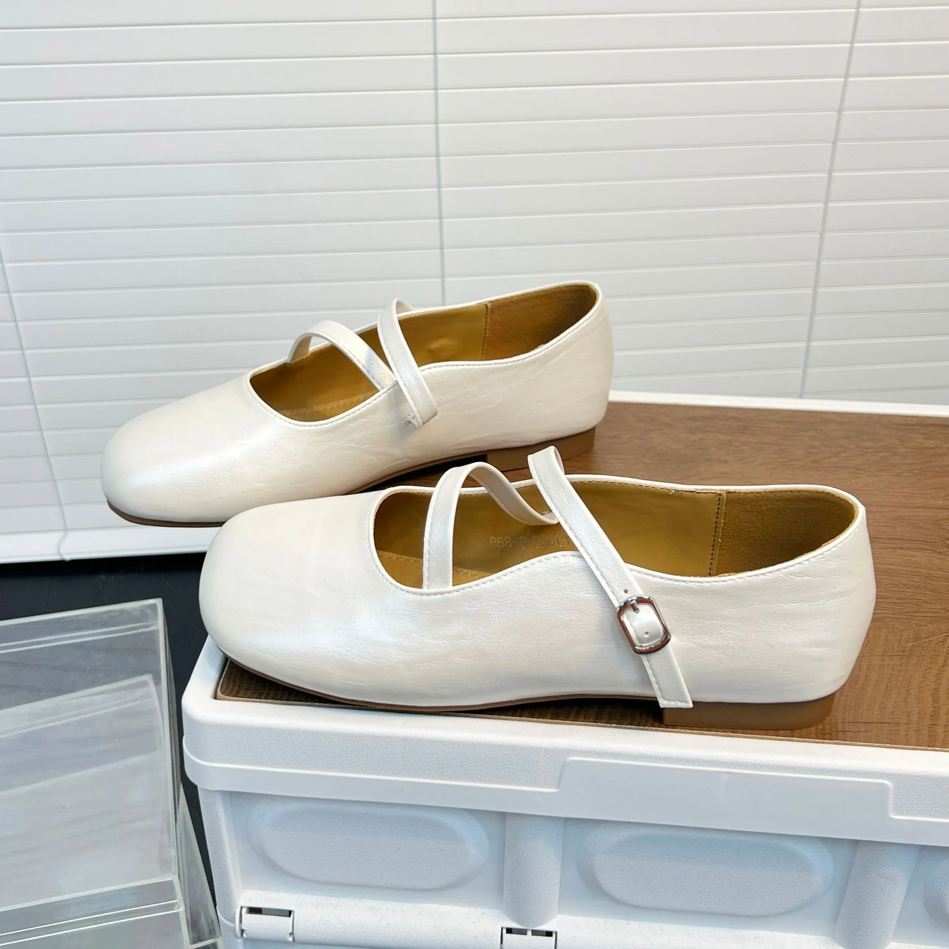 Damen Ballerinas mit elegantem Riemen und weicher Innensohle Heidi Mode - Image 7