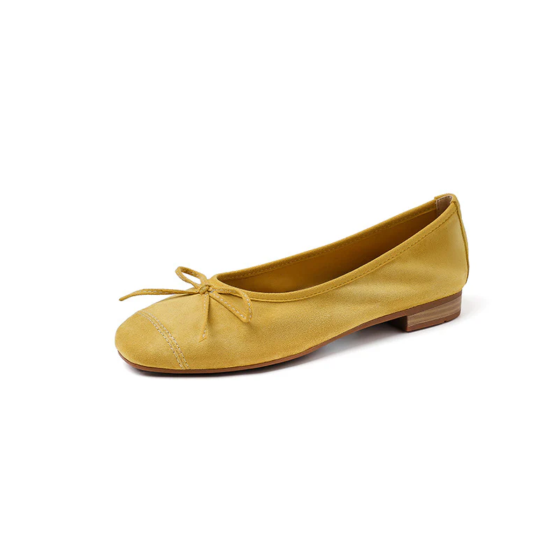 Damen Ballerinas mit elegantem Schleifen-Detail und hochwertiger Glanz-Oberfläche Heidi Mode - Image 5