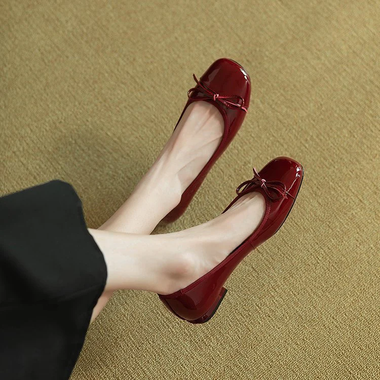 Damen Ballerinas mit elegantem Schleifen-Detail und widerstandsfähiger Sohle Heidi Mode - Image 6