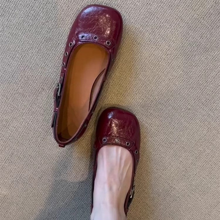 Damen Ballerinas mit elegantem Schnallen-Detail und bequemer Innenpolsterung Heidi Mode - Image 4