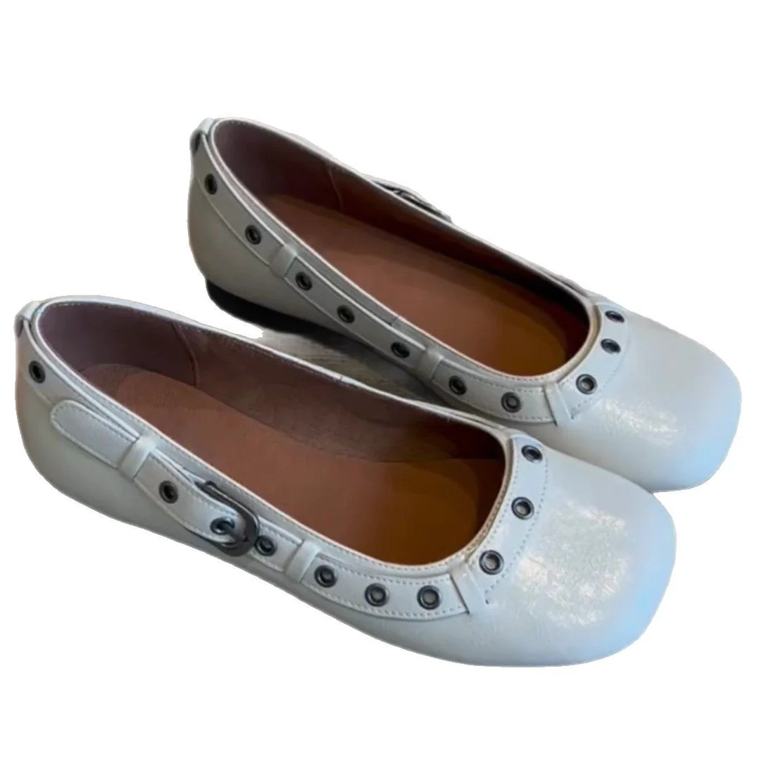 Damen Ballerinas mit elegantem Schnallen-Detail und bequemer Innenpolsterung Heidi Mode - Image 5