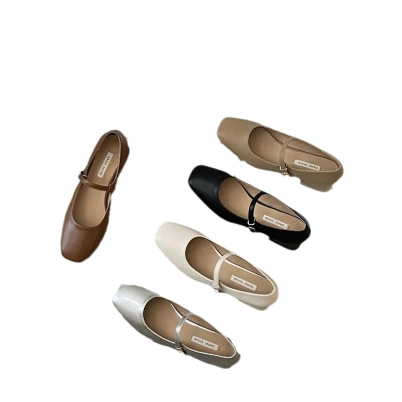 Damen Ballerinas mit glänzender Schnalle Heidi Mode - Image 5
