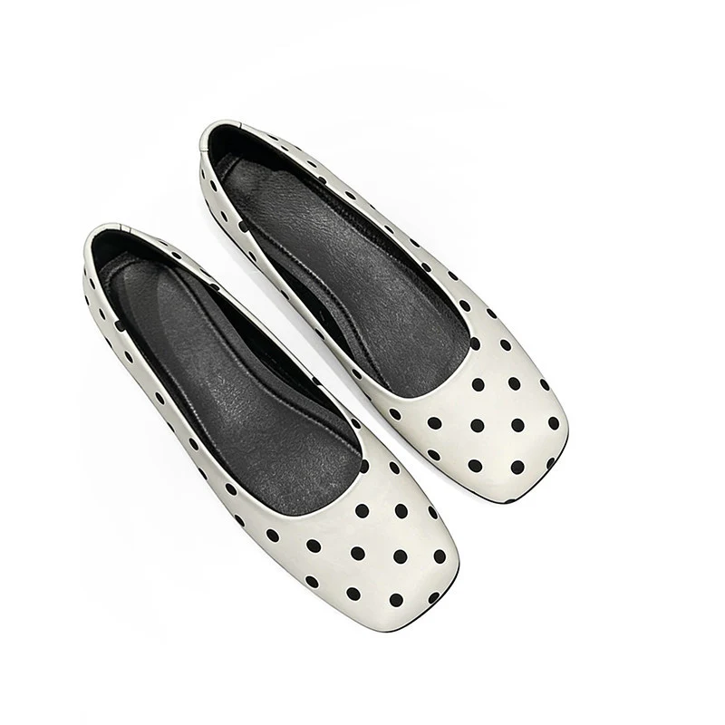 Damen Ballerinas mit klassischem Punkte-Design Heidi Mode - Image 6