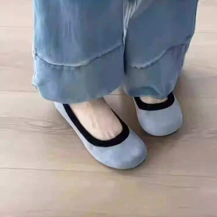 Damen Ballerinas mit modischem Leopardenmuster und bequemer Sohle Heidi Mode - Image 3