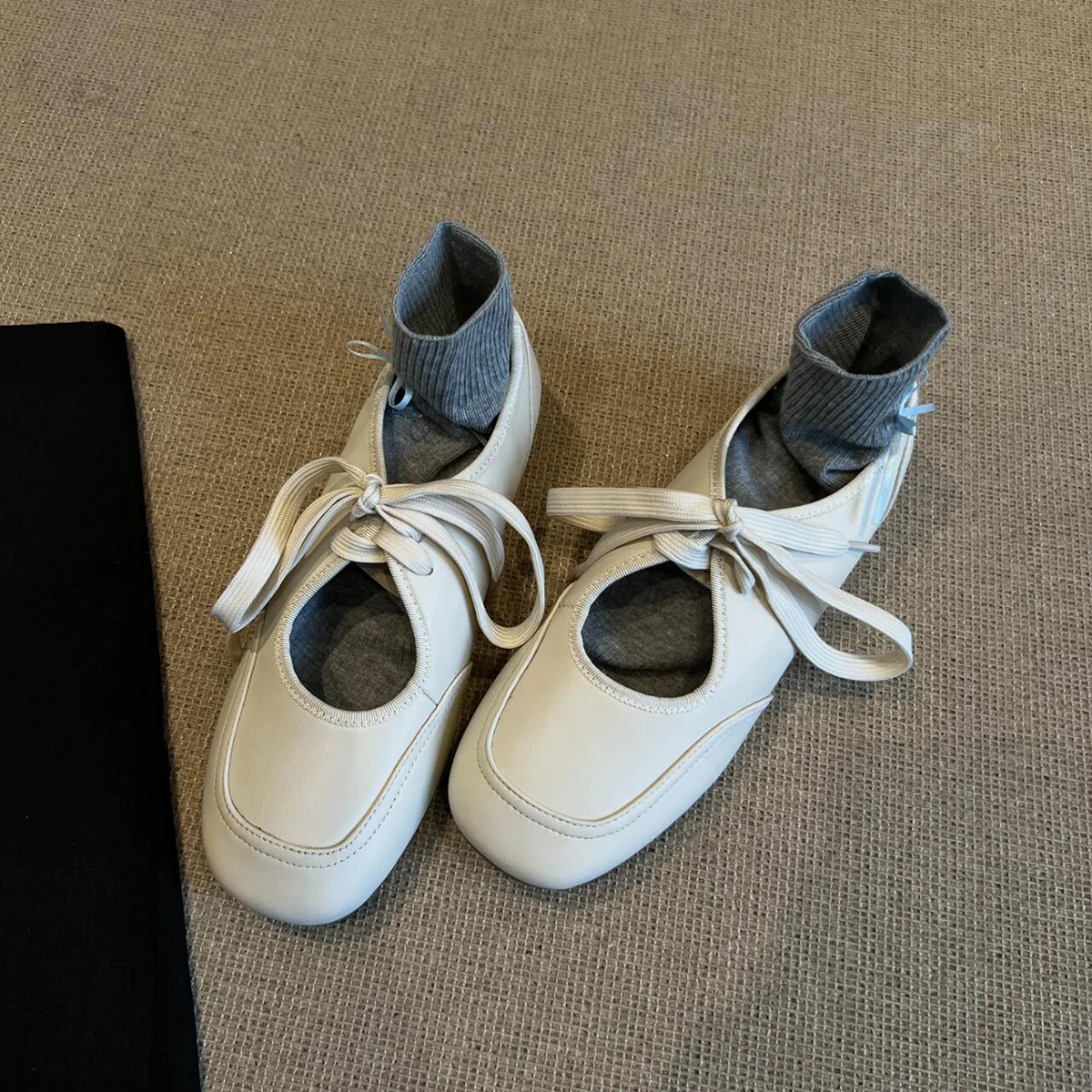 Damen Ballerinas mit modischem Riemchen und atmungsaktivem Innenfutter Heidi Mode - Image 3