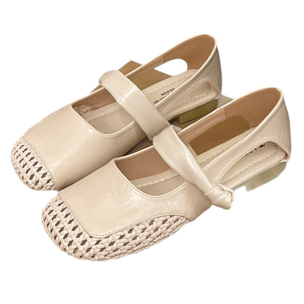 Damen Ballerinas mit modischem Riemchen und elegantem Flechtdetail Heidi Mode - Image 5