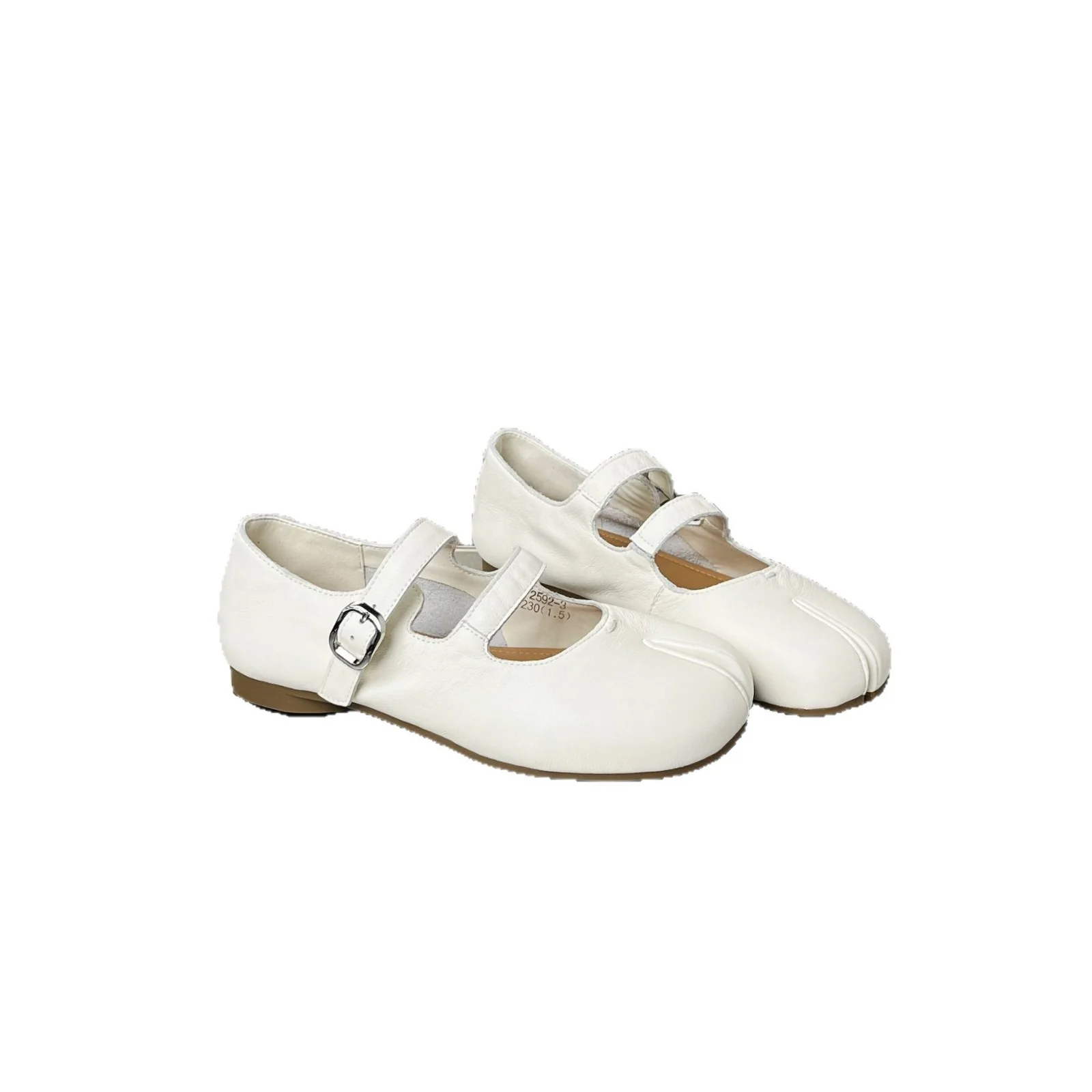 Damen Ballerinas mit modischem Riemen und anatomischem Fußbett Heidi Mode - Image 5