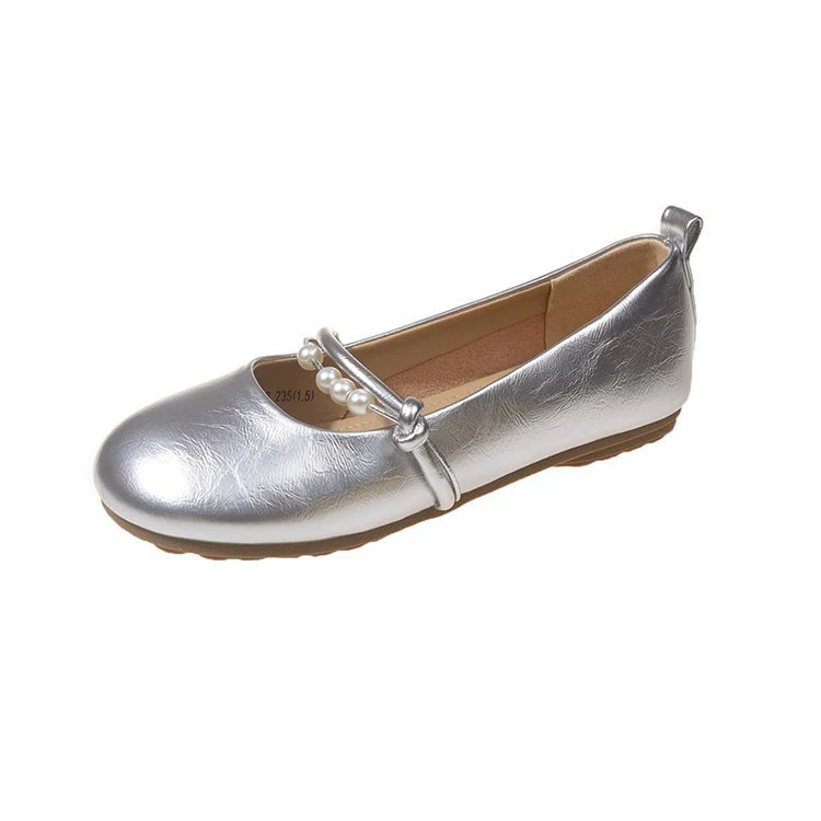Damen Ballerinas mit perlenverziertem Riemen und elegantem Design Heidi Mode - Image 5
