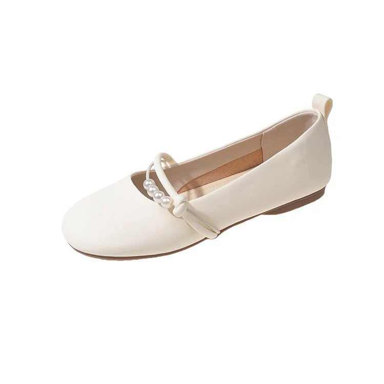 Damen Ballerinas mit perlenverziertem Riemen und elegantem Design Heidi Mode - Image 6