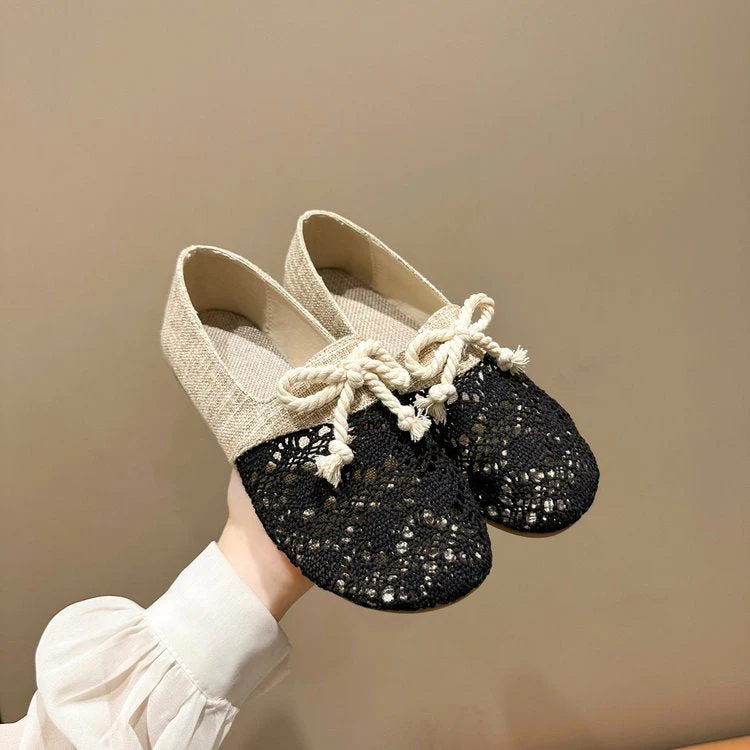 Damen Ballerinas mit Raffinierter Häkelspitze und Hochwertigem Obermaterial Heidi-Mode - Image 6