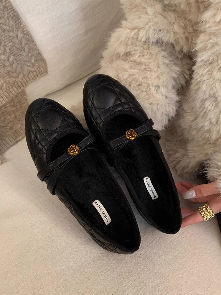 Damen Ballerinas mit schickem Riemen und eleganter Stepp-Optik Heidi Mode - Image 6