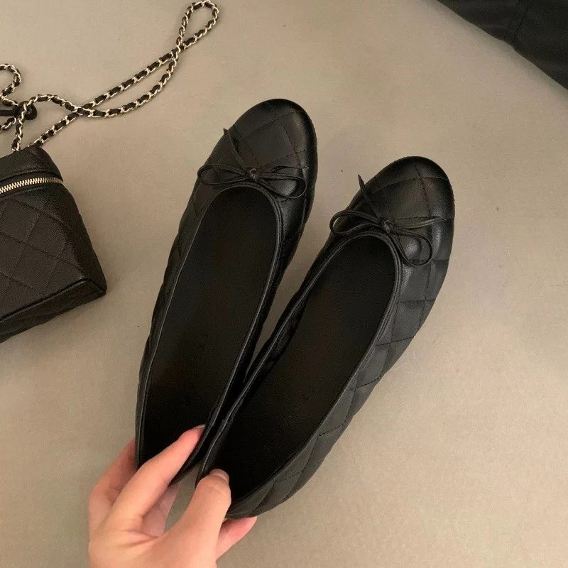 Damen Ballerinas mit schickem Riemen und eleganter Stepp-Optik Heidi Mode - Image 9