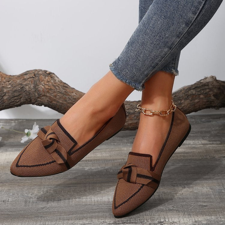 Damen Ballerinas mit schickem Schleifen-Detail und stabiler Sohle Heidi Mode - Image 4