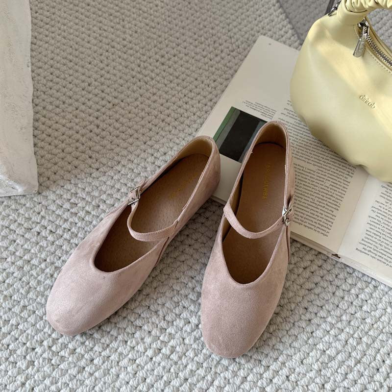 Damen Ballerinas mit Verstellbarem Riemen Heidi-Mode - Image 2