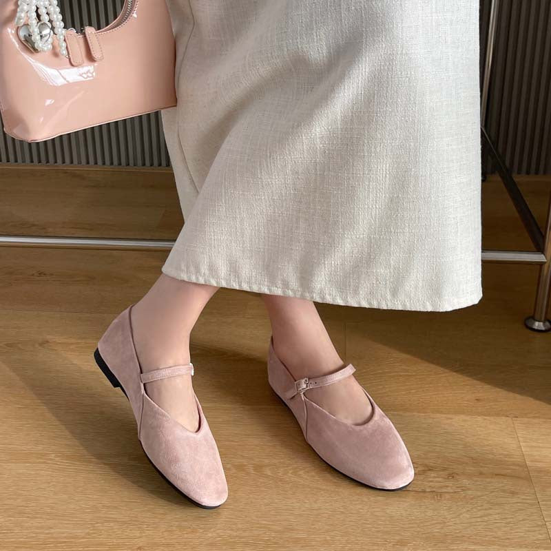 Damen Ballerinas mit Verstellbarem Riemen Heidi-Mode - Image 3