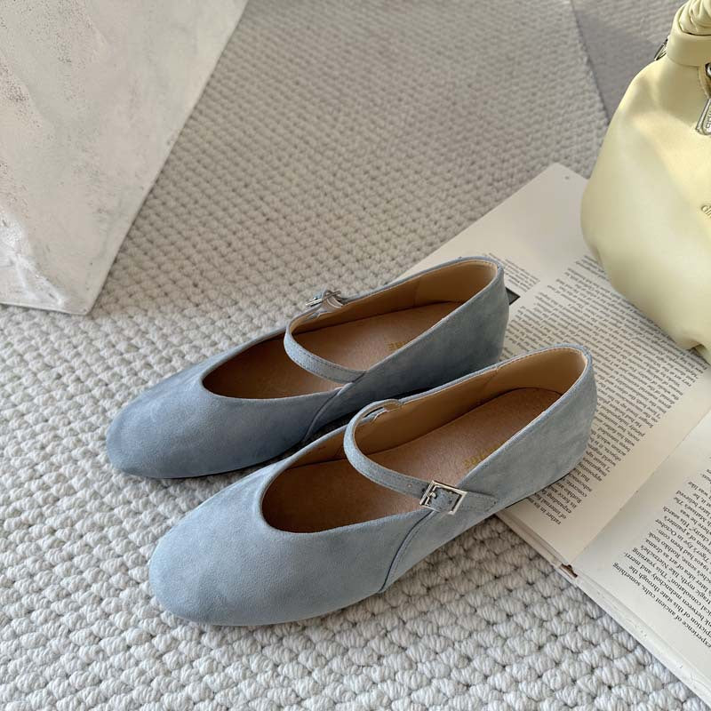 Damen Ballerinas mit Verstellbarem Riemen Heidi-Mode - Image 8