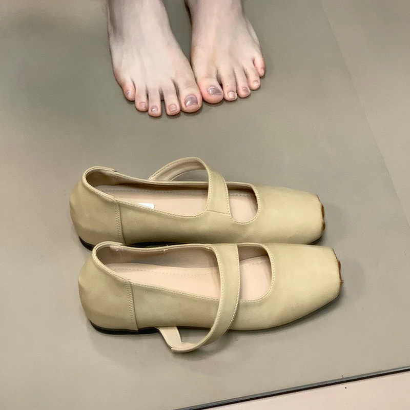 Damen Ballerinas mit verstellbarem Riemen und komfortablem Fußbett Heidi Mode - Image 6