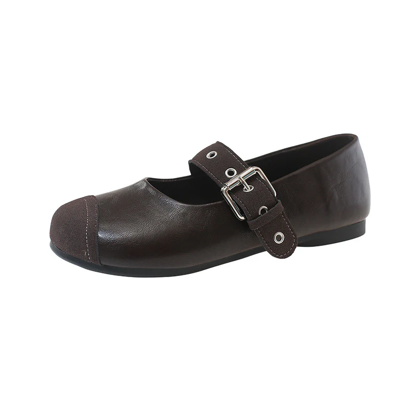 Damen Ballerinas mit verstellbarem Riemen und komfortabler Fußbettgestaltung Heidi Mode - Image 6