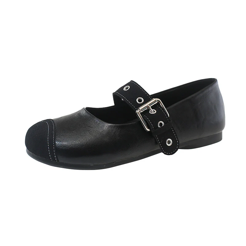 Damen Ballerinas mit verstellbarem Riemen und komfortabler Fußbettgestaltung Heidi Mode - Image 7