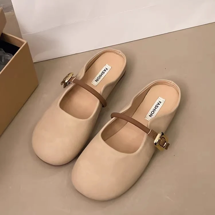 Damen Ballerinas mit verstellbarem Riemen und weichem Innenfutter Heidi Mode - Image 3