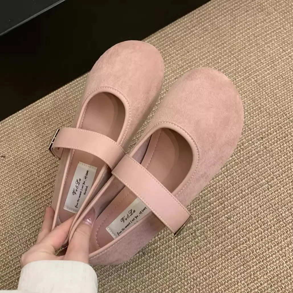 Damen Ballettschuhe mit elegantem Riemen und bequemer Sohle Heidi Mode - Image 3