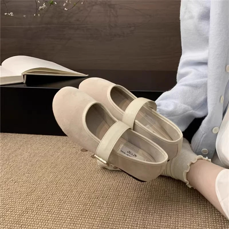 Damen Ballettschuhe mit elegantem Riemen und bequemer Sohle Heidi Mode - Image 4
