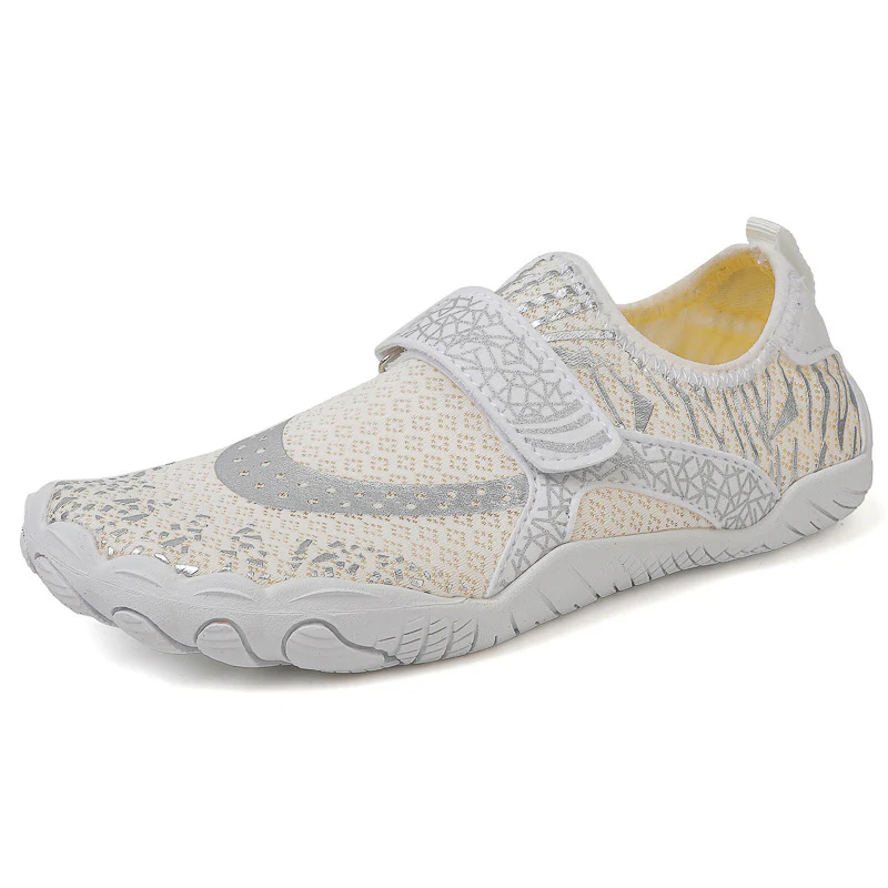 Damen Barfuß-Schwimmschuhe mit rutschfester Sohle und elastischem Klettverschluss Heidi Mode - Image 6