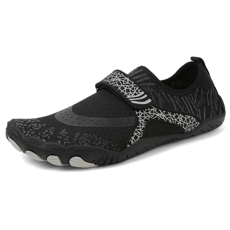 Damen Barfuß-Schwimmschuhe mit rutschfester Sohle und elastischem Klettverschluss Heidi Mode - Image 9