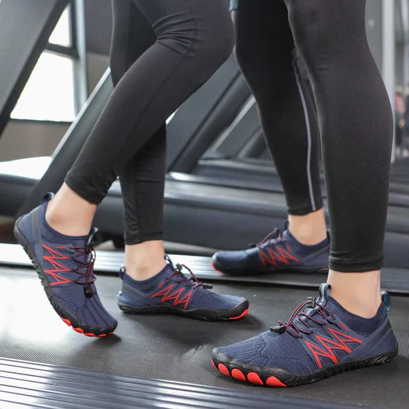 Damen Barfuß-Sportschuhe mit rutschfester Sohle und elastischem Schnellschnürsystem Heidi Mode - Image 3