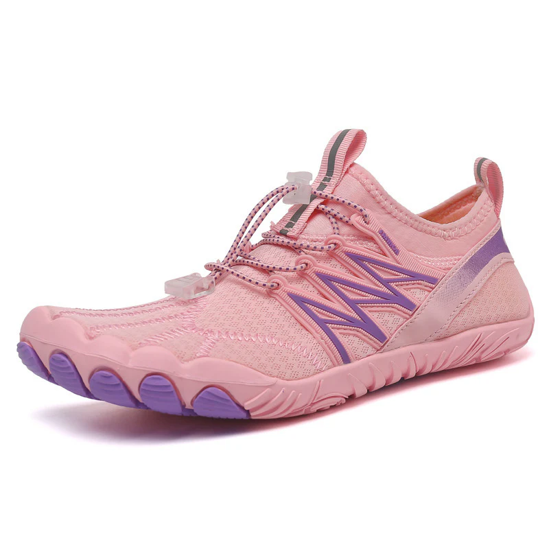 Damen Barfuß-Sportschuhe mit rutschfester Sohle und elastischem Schnellschnürsystem Heidi Mode - Image 7