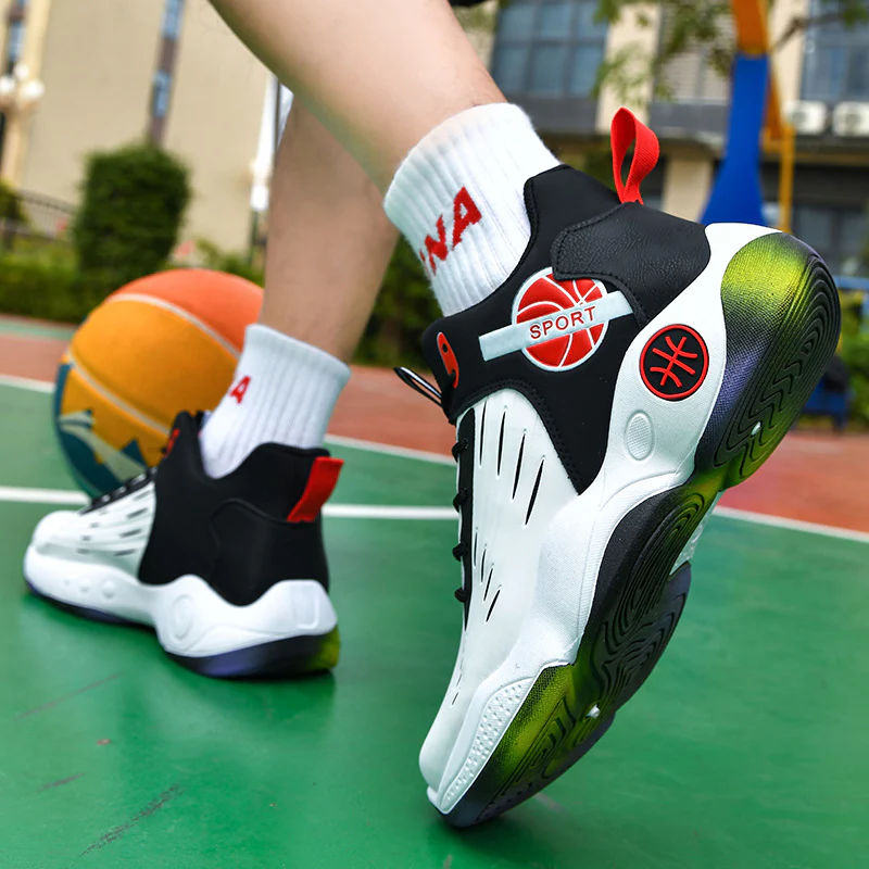 Damen Basketball-Sneaker mit atmungsaktivem Obermaterial und dämpfender Sohle Heidi Mode - Image 3