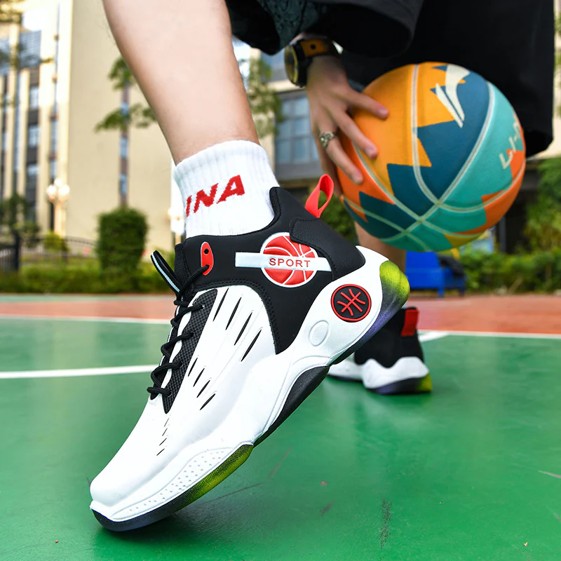 Damen Basketball-Sneaker mit atmungsaktivem Obermaterial und dämpfender Sohle Heidi Mode - Image 4