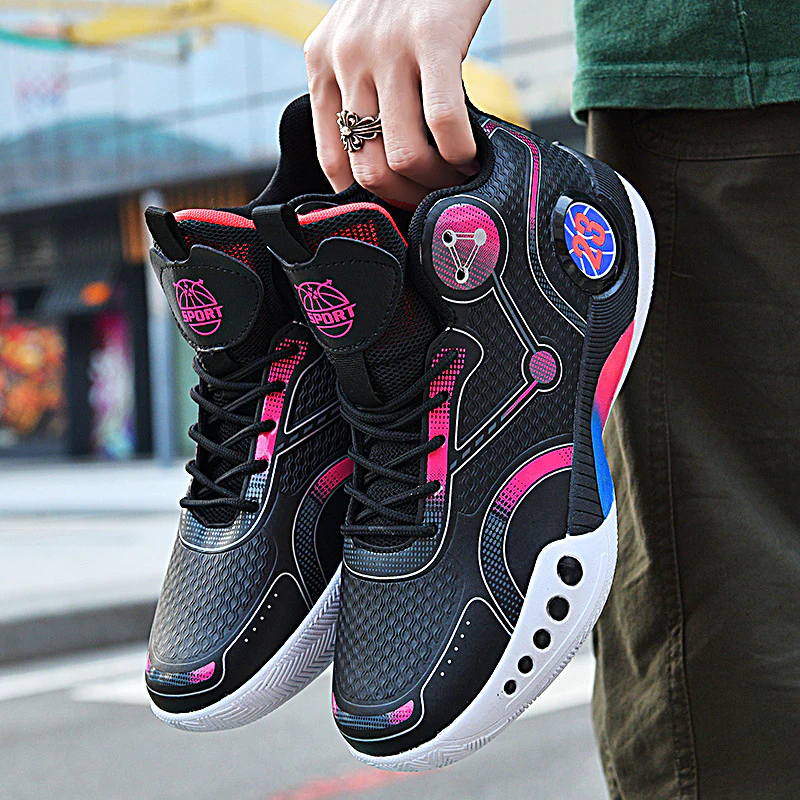 Damen Basketball-Sneaker mit hohem Schaft und rutschfester Sohle Heidi Mode - Image 8