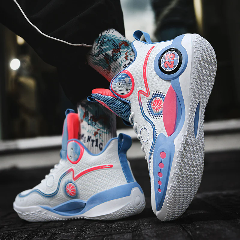 Damen Basketball Sneakers mit innovativem Dämpfungssystem und rutschfester Sohle Heidi Mode - Image 2