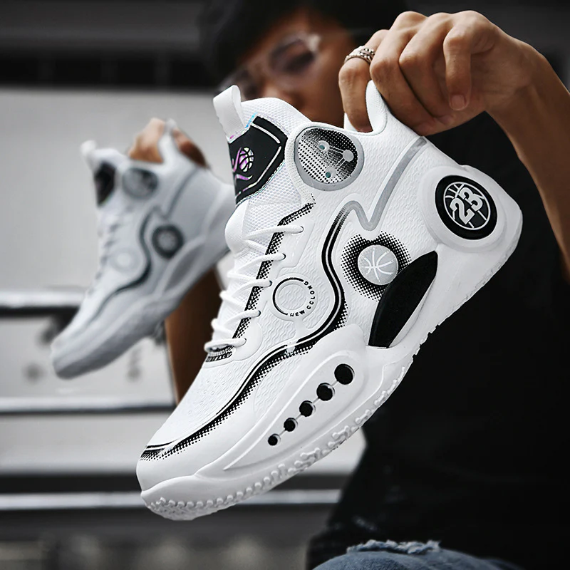 Damen Basketball Sneakers mit innovativem Dämpfungssystem und rutschfester Sohle Heidi Mode - Image 3