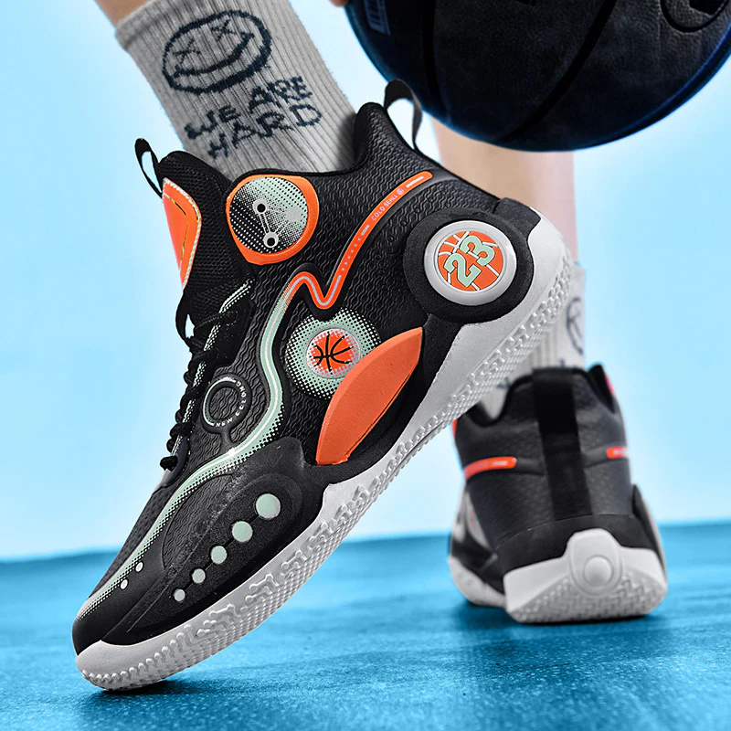 Damen Basketball Sneakers mit innovativem Dämpfungssystem und rutschfester Sohle Heidi Mode - Image 7