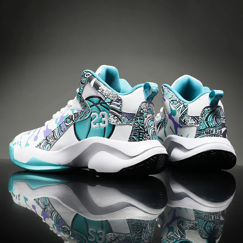 Damen Basketball Sneakers mit innovativem Design und detailreicher Optik Heidi Mode - Image 3