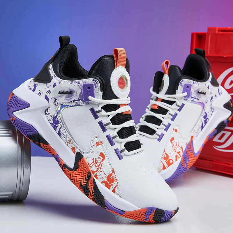 Damen Basketball Sneakers mit stoßdämpfender Technologie und rutschfester Sohle Heidi Mode - Image 3