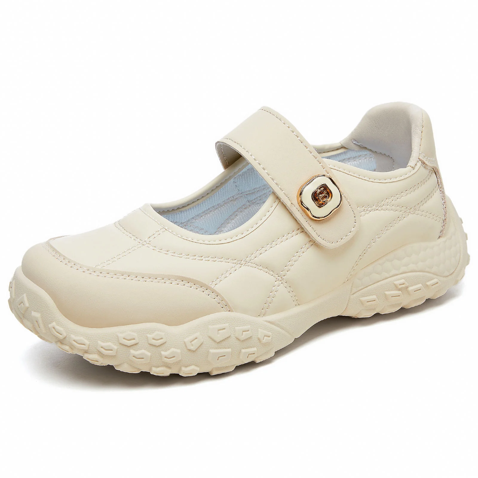 Damen bequeme Alltagsschuhe mit flexiblem Klettverschluss Heidi Mode - Image 5