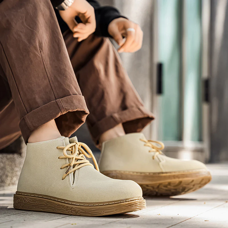 Damen Bequeme Ankle Boots mit hochgezogenem Kragen und rutschfester Sohle Heidi Mode - Image 6