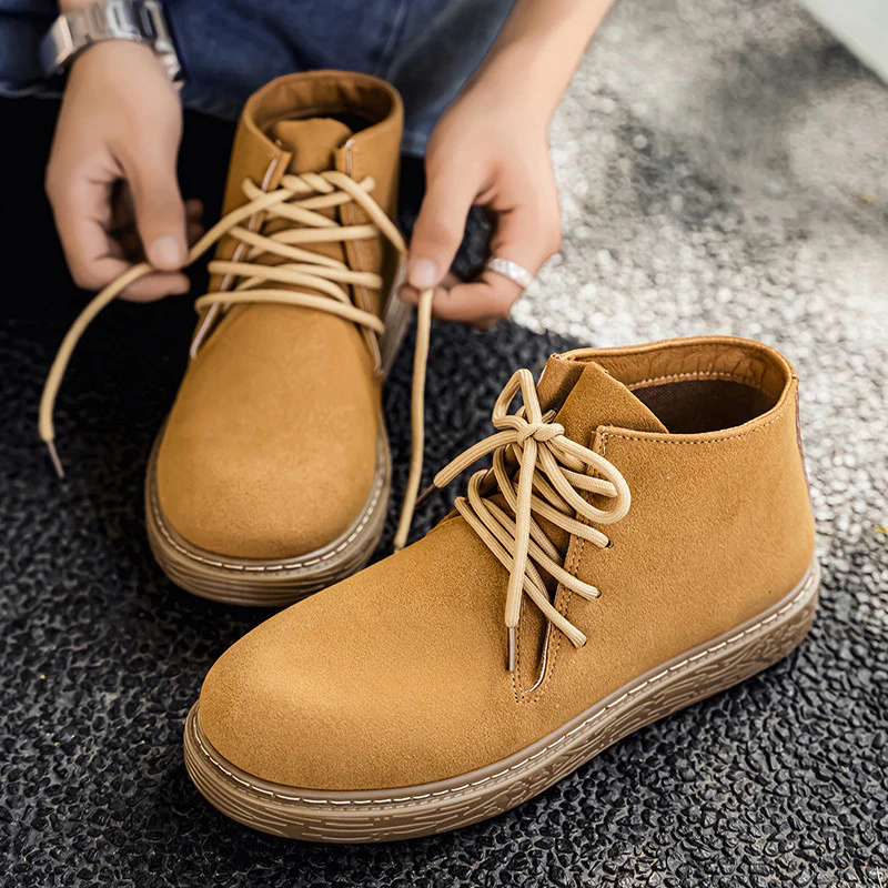 Damen Bequeme Ankle Boots mit hochgezogenem Kragen und rutschfester Sohle Heidi Mode - Image 7